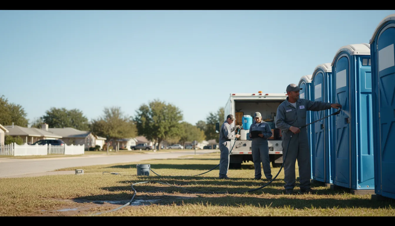 Long-Term Portable Toilet Rental in Ora, IN near me